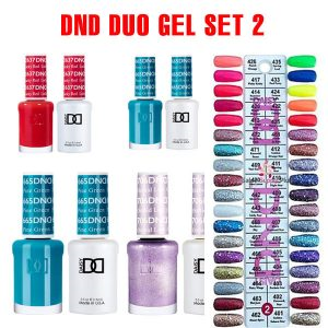 DND Duo Gel Set – Chart #2 Set (Free color chart)