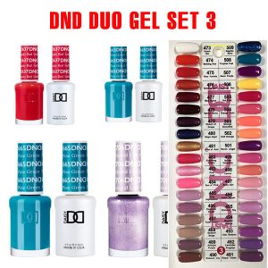 DND Duo Gel Set – Chart #3 Set (Free color chart)