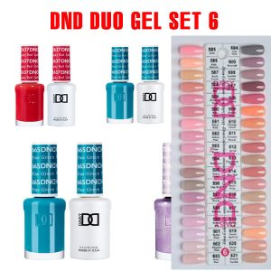 DND Duo Gel Set – Chart #6 Set (Free color chart)