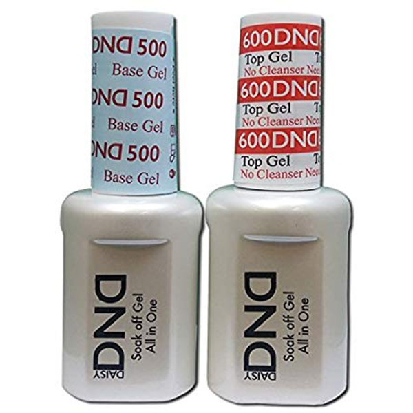 DND Base Coat + Top Coat No Cleanse (0.5oz)