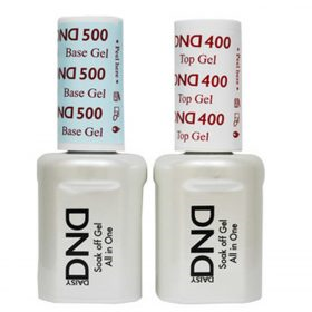 DND Base Coat 500 + Top Coat 400 (0.5oz)