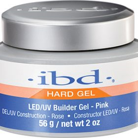 IBD Hard Gel LED/UV Builder Gel – Pink (2 oz)