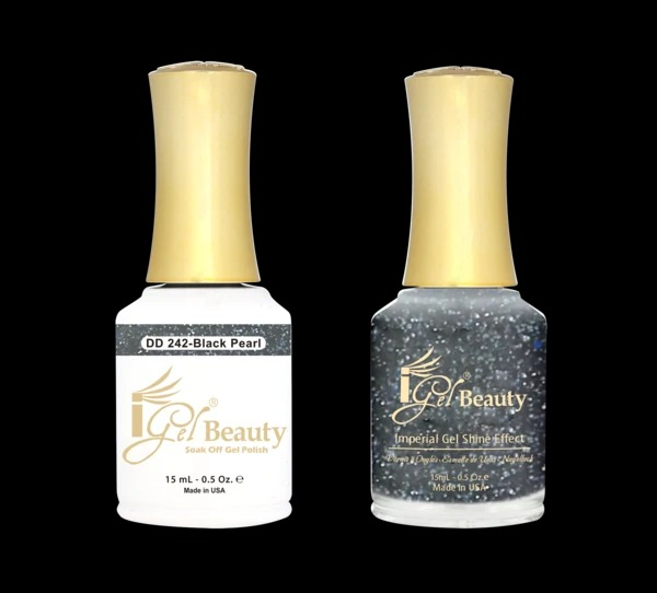 Igel Beauty Matching Duo Gel (0.5oz) – BLACK PEARL DD242