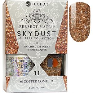 Perfect Match Sky Dust Duo Gel – Copper Comet #11