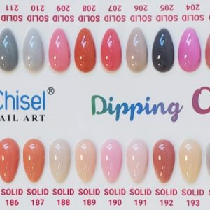 Chisel Dip Solid Collection #6 (181-216) – 36 Colors