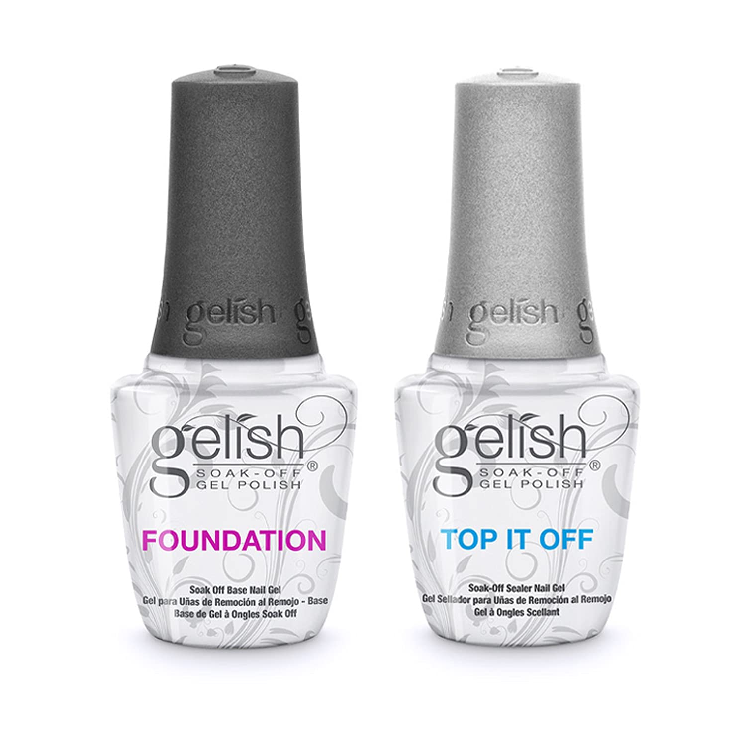 Gelish Dynamic Duo Foundation Base & Top It Off