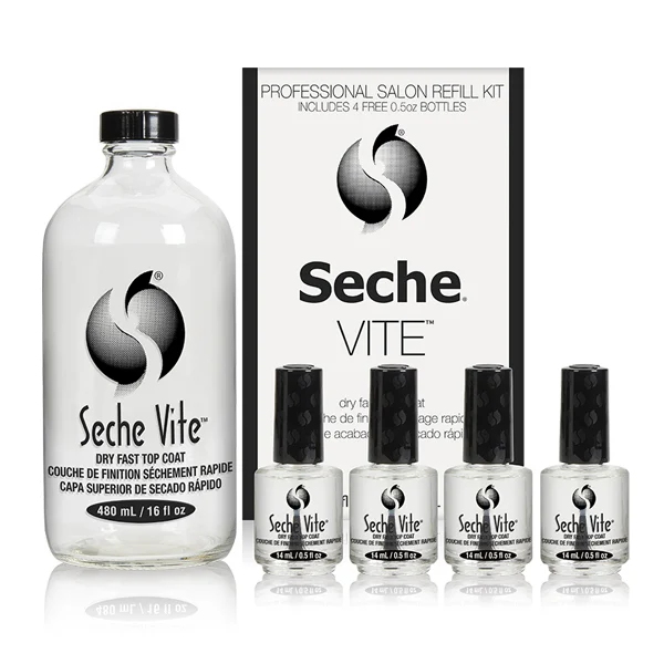 Seche Vite Professional, 16 oz Refill (Bonus Buy Kit)