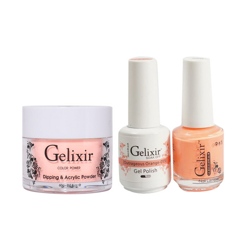 Gelixir Trio Matching Color (3pc) - 055