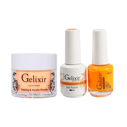 Gelixir Trio Matching Color (3pc) - 058