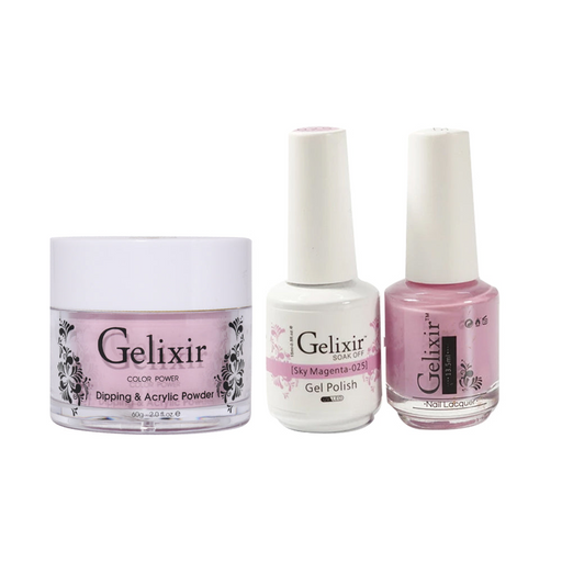 Gelixir Trio Matching Color (3pc) - 025