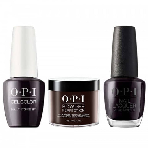 OPI Matching Color (3pc) - W61 Shh… It's Top Secret