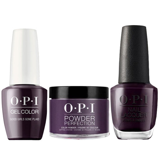 OPI Matching Color (3pc) - U16 Good Girls Gone Plaid