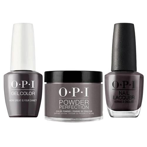 OPI Matching Color (3pc) - N44 How Great is Your Dane?