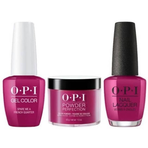 OPI Matching Color (3pc) - N55 Spare Me a French Quarter?