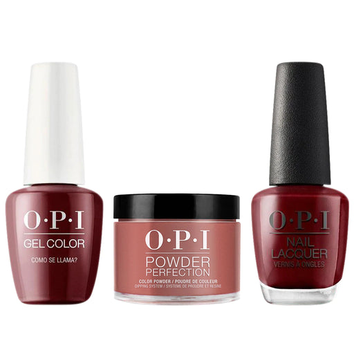 OPI Matching Color (3pc) - P40 Como se Llama?