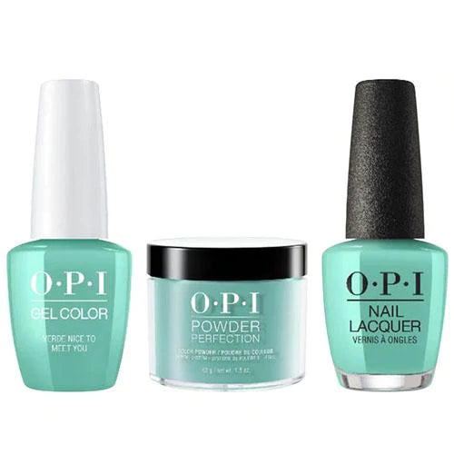 OPI Matching Color (3pc) - M84 Verde Nice to Meet You