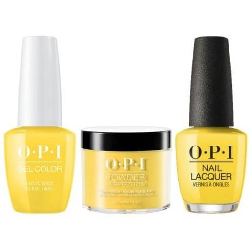 OPI Matching Color (3pc) - F91 Exotic Birds Do Not Tweet