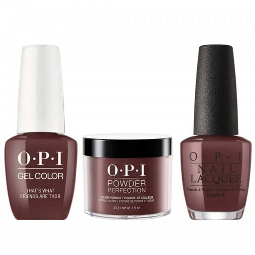 OPI Matching Color (3pc) - I54 That's What Friends are Thor