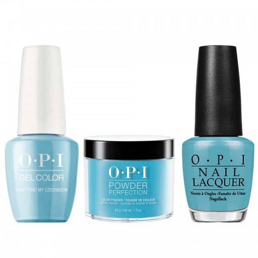 OPI Matching Color (3pc) - E75 Can't Find My Czechbook