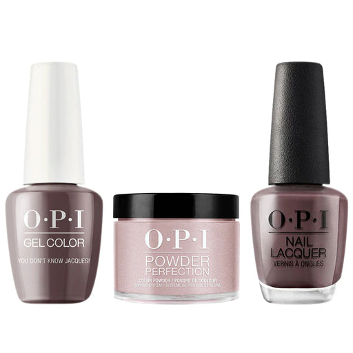 OPI Matching Color (3pc) - F15 You Don't Know Jacques