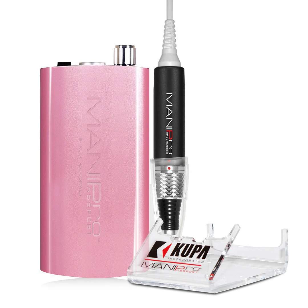 KUPA ManiPro Passport Complete with Handpiece KP60 – Princess Pink