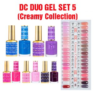 DC Duo Gel Set 5 (Creamy Collection from 145-180)