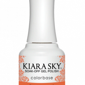 Kiara Sky Duo Gel Polish – D542 TWIZZLY TANGERINE