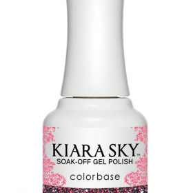 Kiara Sky Duo Gel Polish – D464 CHERRY DUST