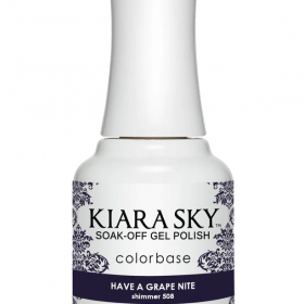 Kiara Sky Duo Gel Polish – D508 HAVE A GRAPE NITE