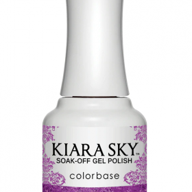 Kiara Sky Duo Gel Polish – D430 PURPLE SPARK