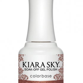 Kiara Sky Duo Gel Polish – D457 FROSTED POMEGRANATE