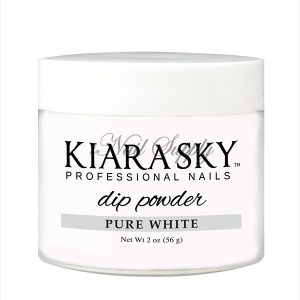 Kiara Sky Dipping Powder – D401 PURE WHITE 2.OZ